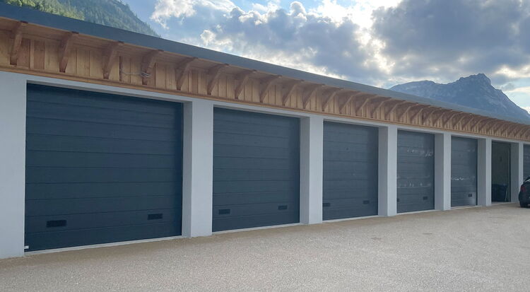 Garagen Karrer Errichtung durch Tritscher Planung