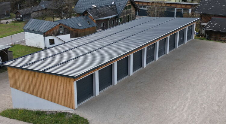 Garagen Projekt durch Tritscher Planung