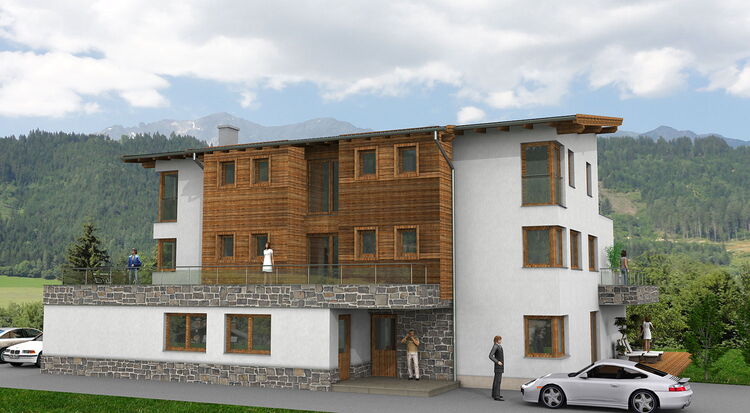 Burgfried Schladming Visualisierung