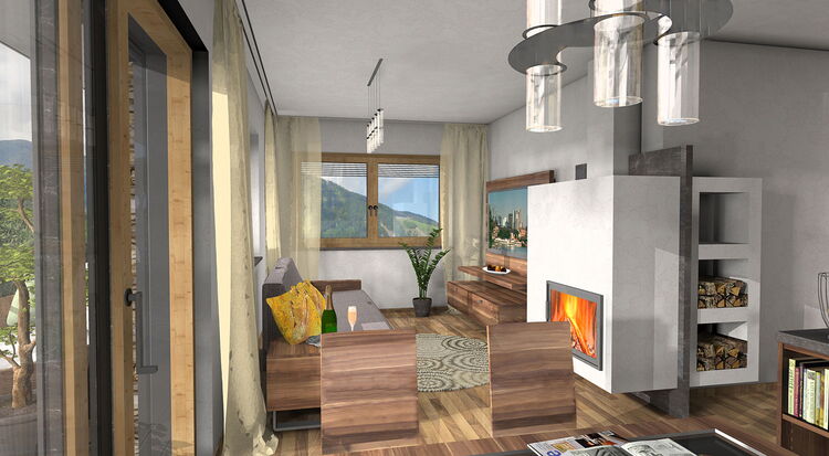 Visualisierung Hillside Rohrmoos