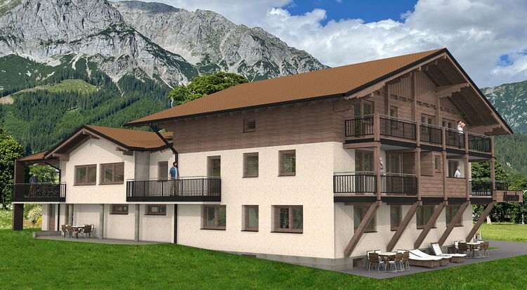 Entwurf Alpenecho durch Tritscher Planung