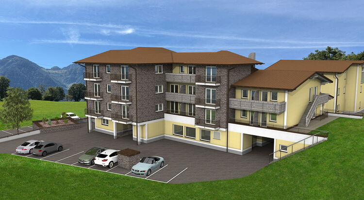 Visualisierung Alpenblick - Tritscher Planung