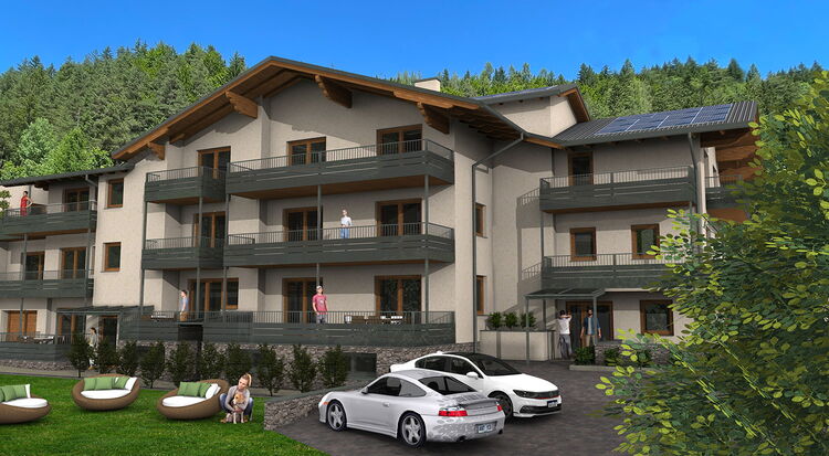 Feel Well Fassade Visualisierung