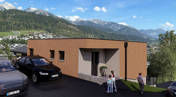 Visualisierung Privathaus Schladming