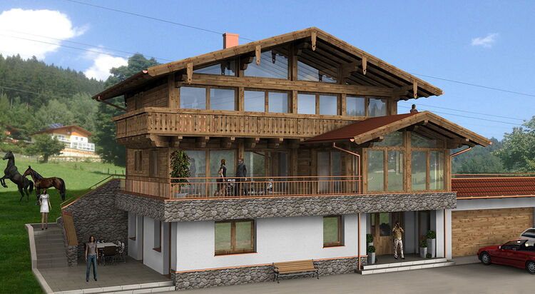 Piekvier Fassade Visualisierung