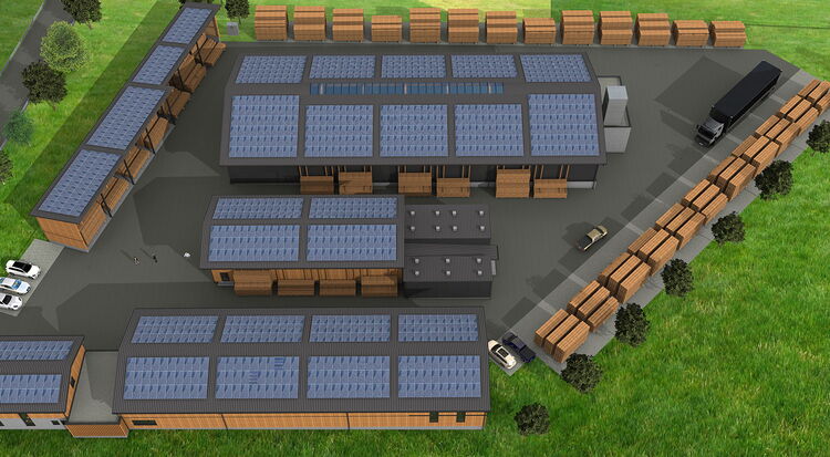 Visualisierung und Einreichplan durch Tritscher Planung