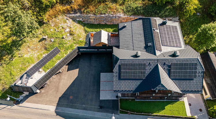 Drohnenaufnahme Gell