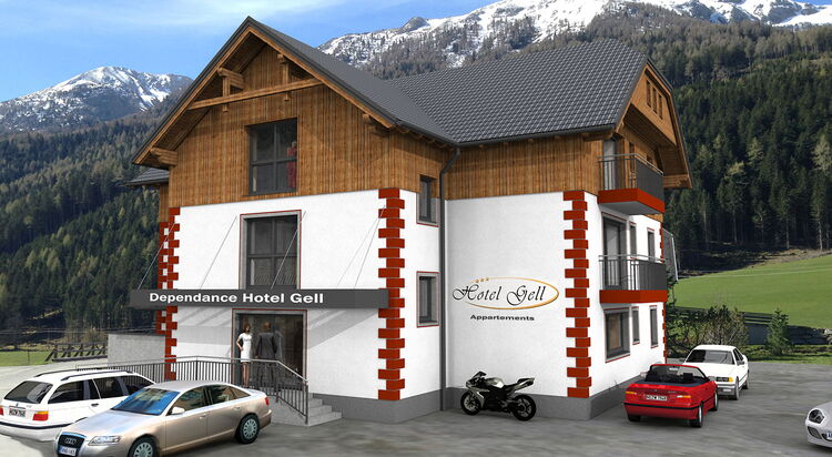 Dependance Hotel Gell Einreichplan