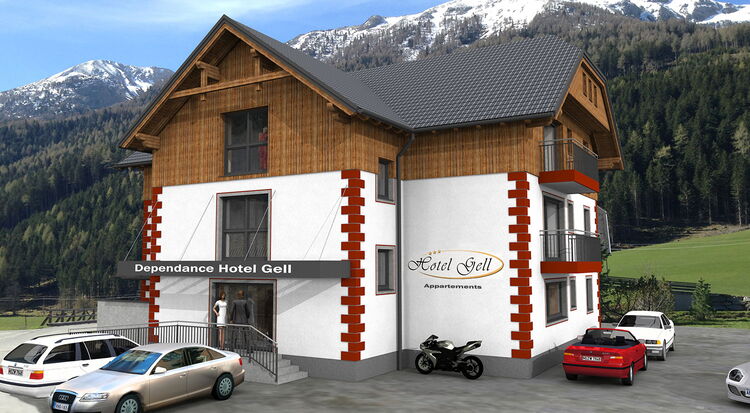 Dependance Hotel Gell Einreichplan