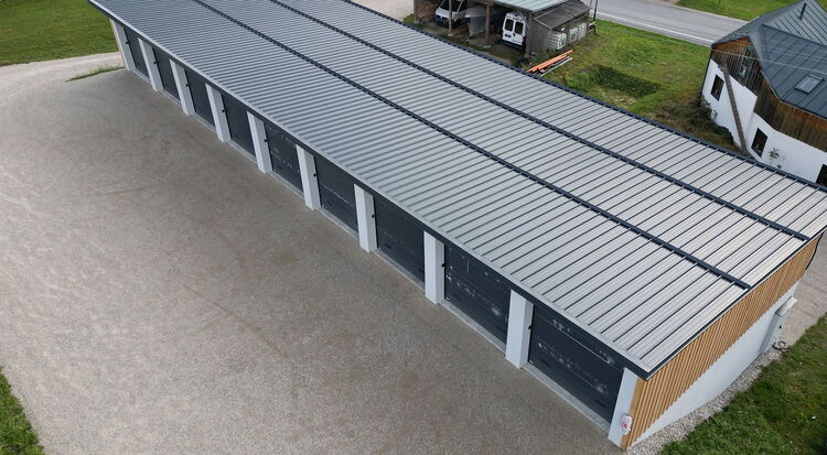 Garagen Karrer Errichtung durch Tritscher Planung