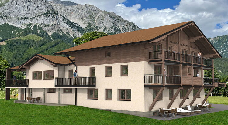 Entwurf Alpenecho durch Tritscher Planung
