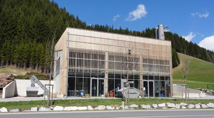 Filzmoos Heizwerk - Errichtung durch Tritscher Planung
