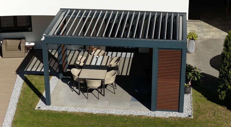 Gemütliche Loggia von Tritscher Planung