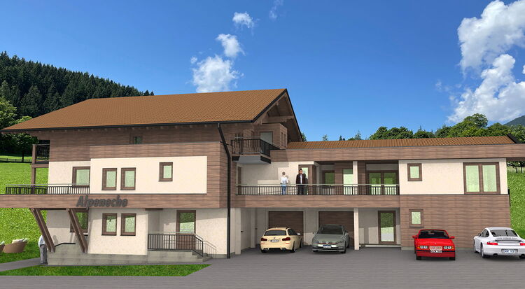 Visualisierung Alpenecho