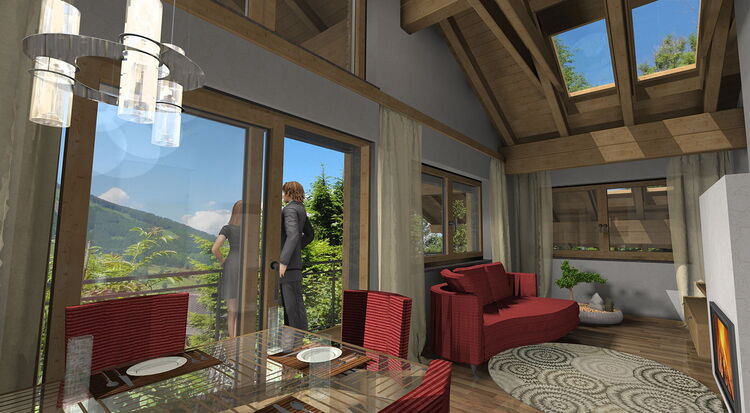 Hillside Visualisierung Tritscher Planung