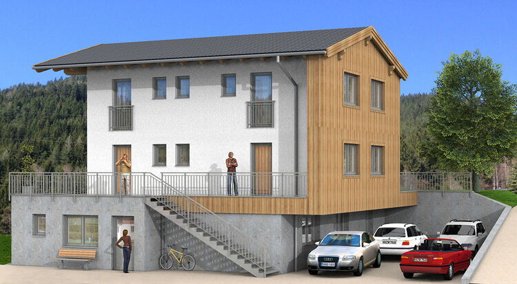 Einreichplan Weiden durch Tritscher Planung