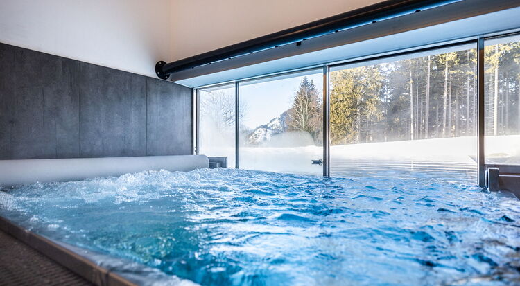 Pool im Hotel Alpenblick