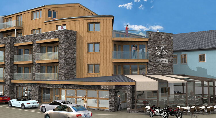 Sattler's Visualisierung von Tritscher Planung