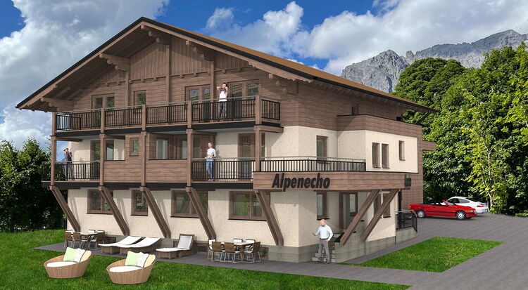 Visualisierung Alpenecho von Tritscher Planlung