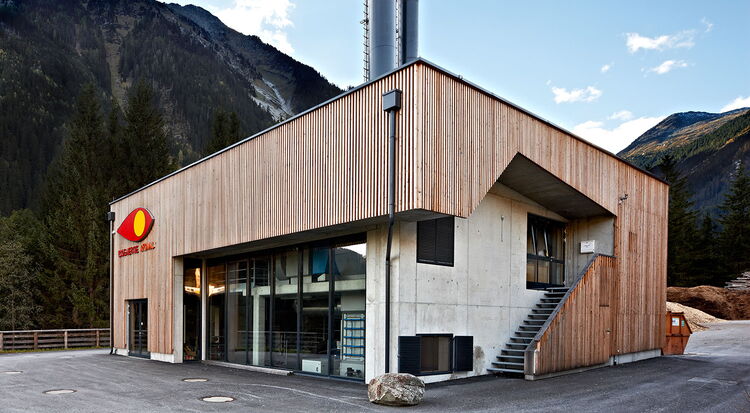 Heizwerk Krimml - Errichtung durch Tritscher Planung