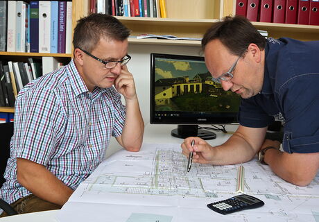 Ing. Roland Tritscher und Ing. Walter Stocker