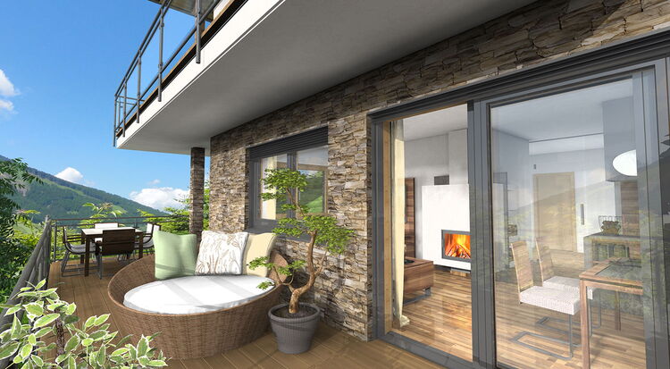 Hillside Einreichplan durch Tritscher Planung