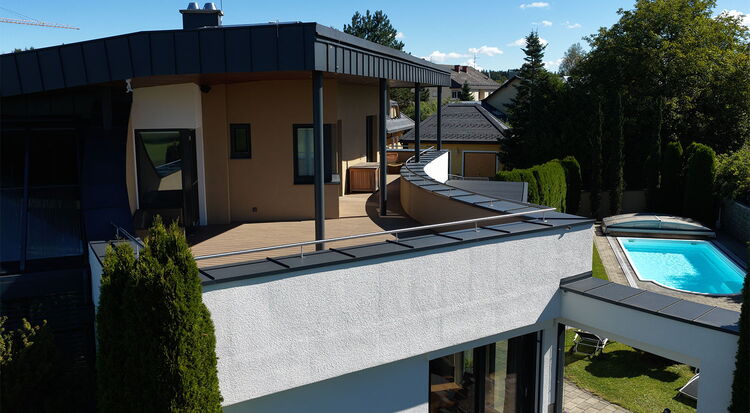 Haus mit Pool - Planungsbüro Tritscher Schladming