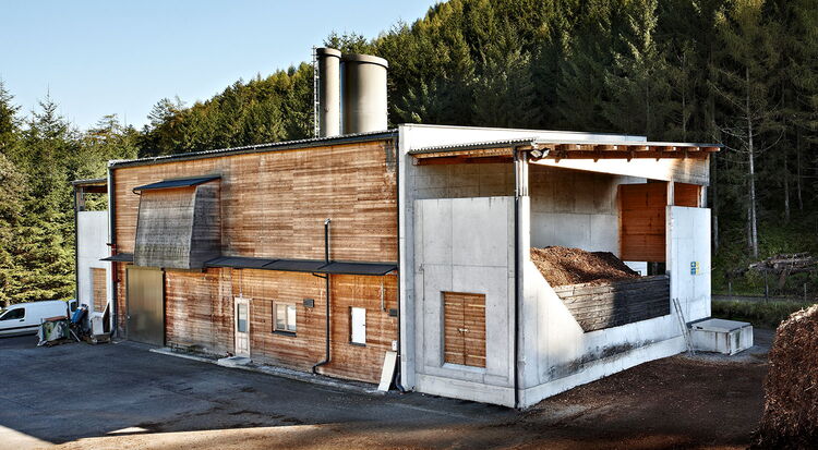 Heizwerk Krimml - Ausführung und Bauplanung durch Planung Tritscher